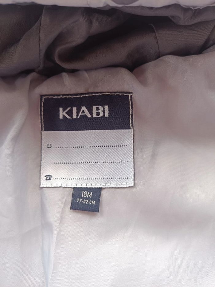 Blouson manteau doudoune avec capuche Fille 18 mois cœur Kiabi - photo numéro 7