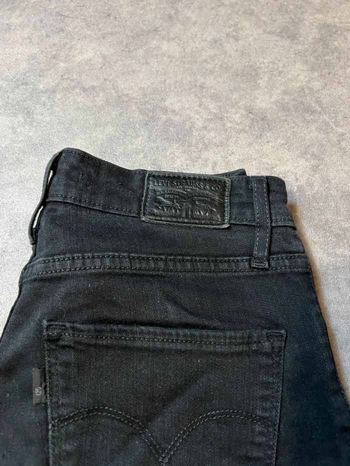Jean levi’s 721 high rise skinny w27 l30 noir - photo numéro 4