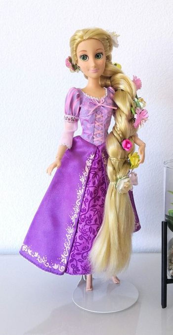 Ensemble de poupées Raiponce et Flynn Disney NEUVES - photo numéro 4