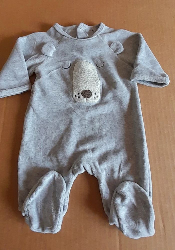 Grenouillère "ourson"