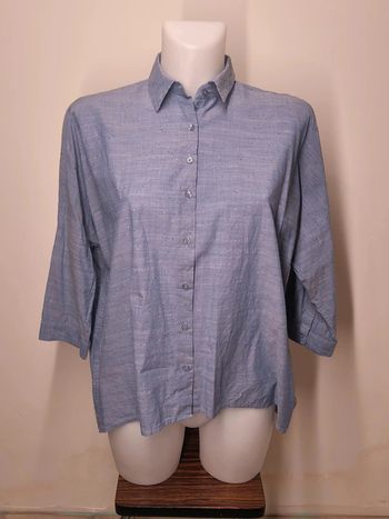Chemise Zara Basics Z1975 Femme Taille S Bleu