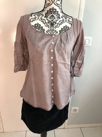 Blouse parme one step taille 36
