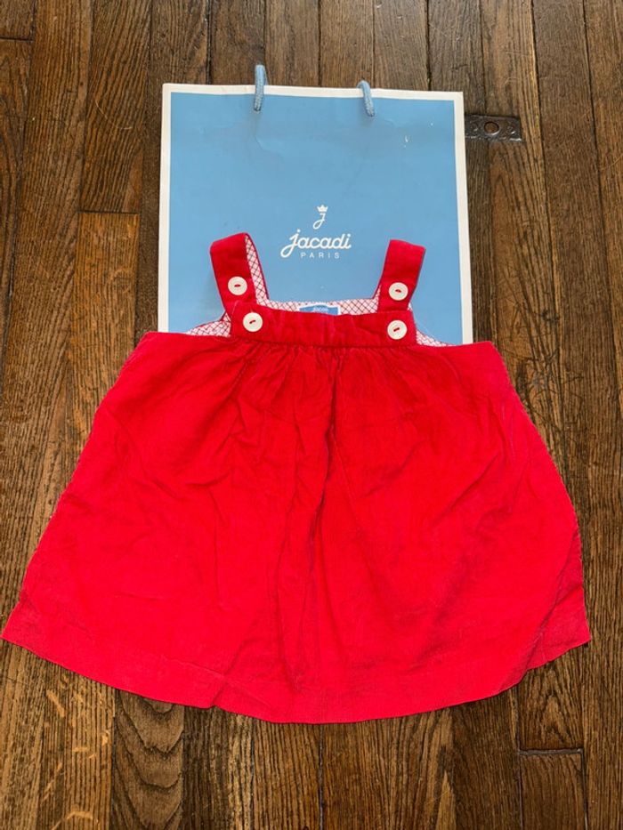 Robe velour Jacadi 6 mois