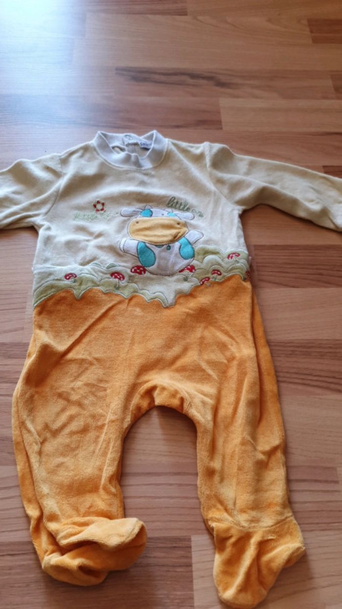 pyjama brode caramouillle 12 mois