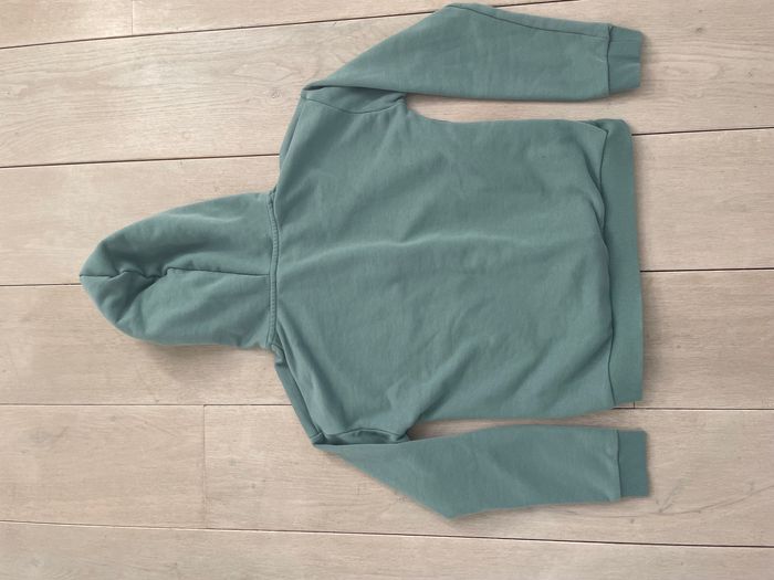 Sweat-shirt à capuche vert Fille - photo numéro 3