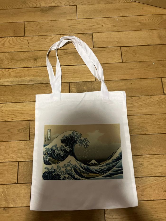 Tote Bag Japon Vague de Kanagawa