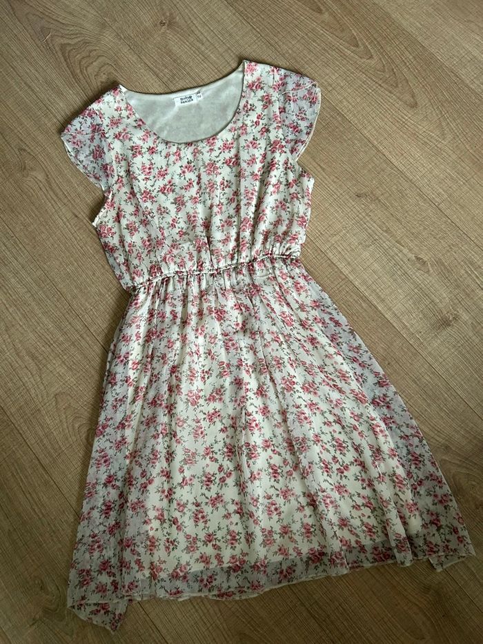 Robe fleurie à manches courtes Molly Bracken taille unique jamais portée - photo numéro 7