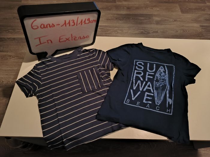 T-shirts In Extenso dans les tons bleus