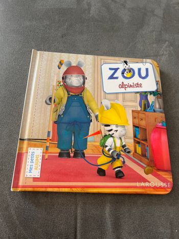 Livre bébé Zou alpiniste 