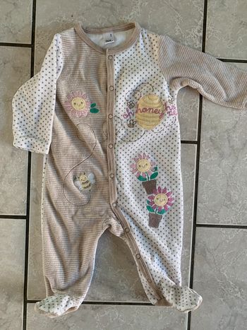 Pyjama velours 6 mois