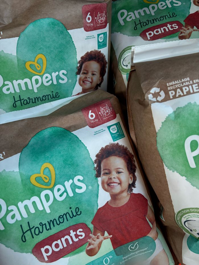 Lot de couche taille 6 harmonie