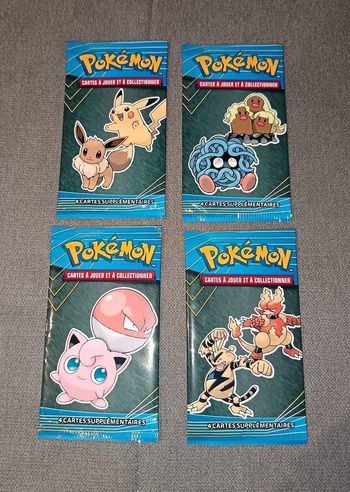 4 boosters pokemon mcdo 2019