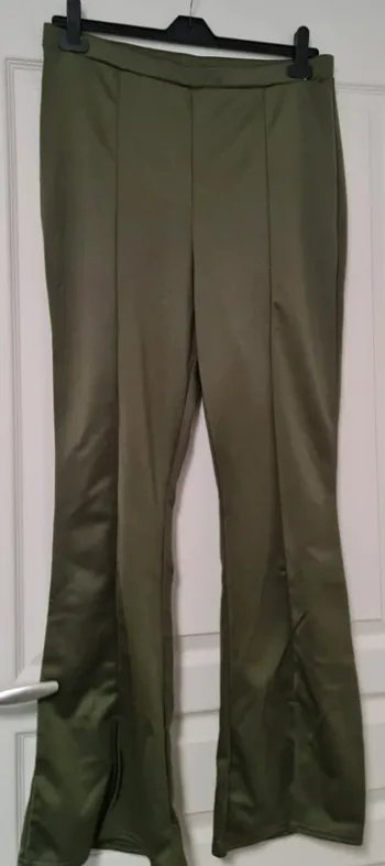 Pantalon évasé fendu 46 asos neuf