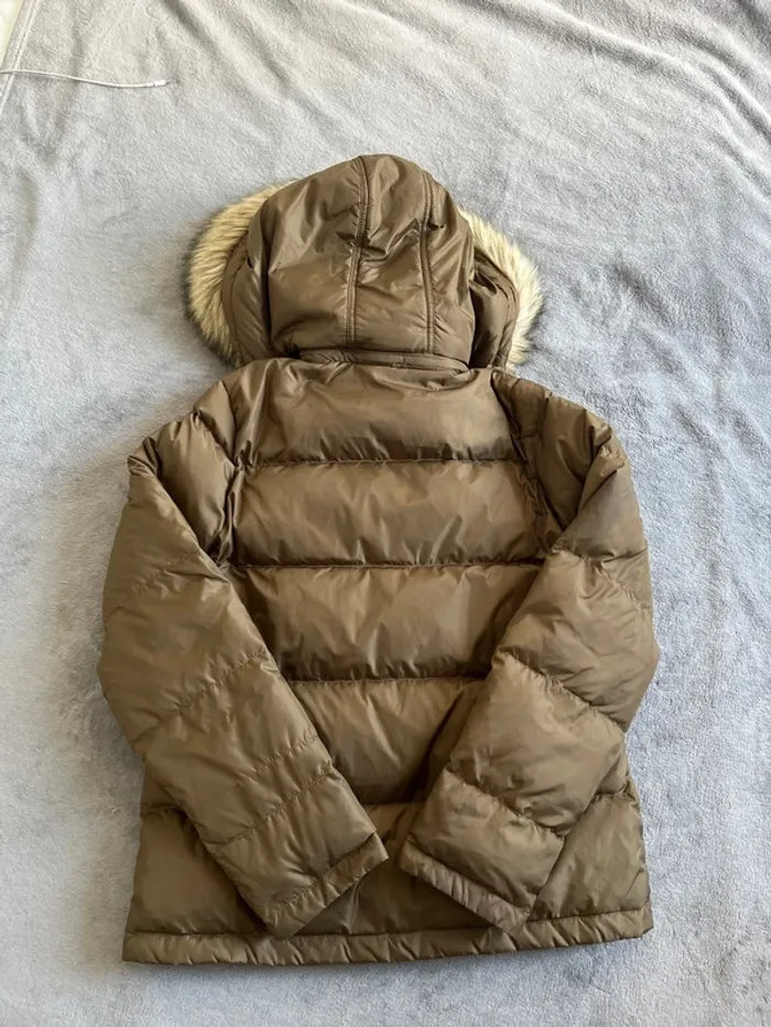 Doudoune Ralph Lauren Kaki Femme T.S – Capuche Fourrure - photo numéro 10