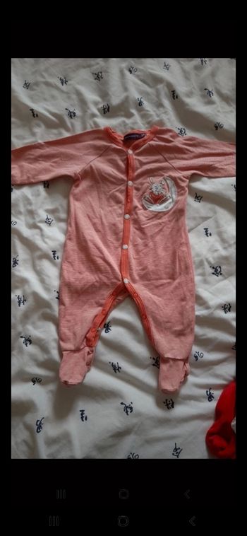 Grenouillère fille 60 cm