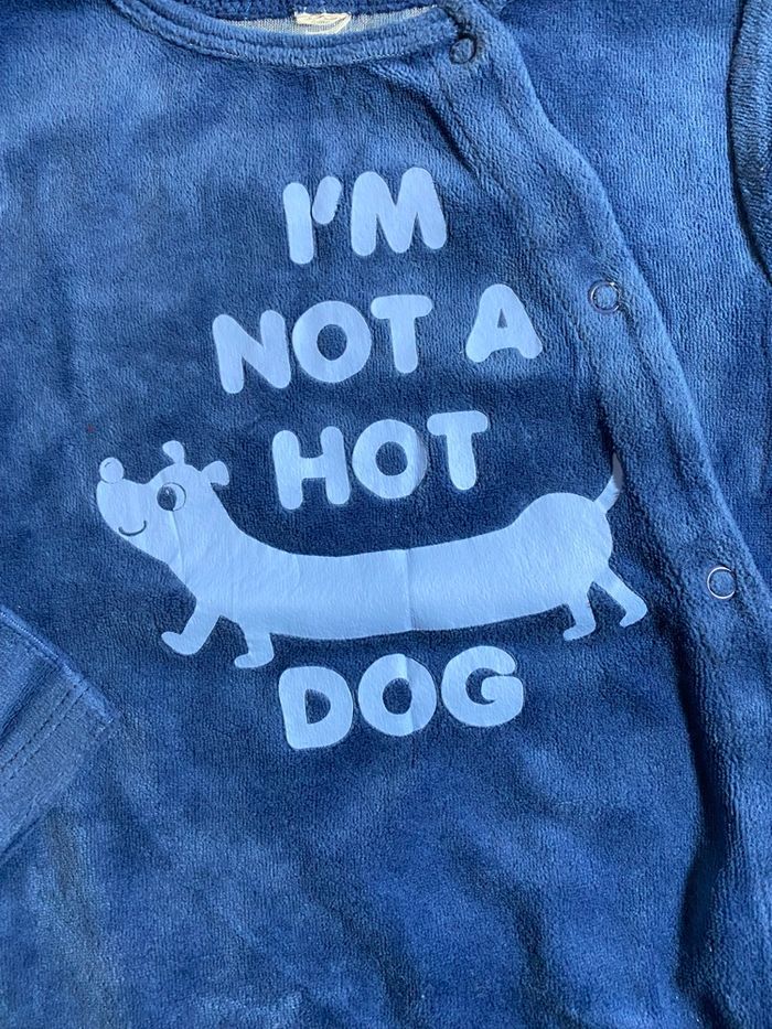 Tex Baby Pyjama Grenouillère bleu marine Taille 23 mois - photo numéro 3