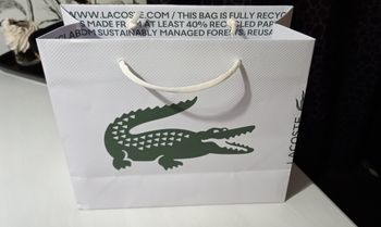 Sac emballage Lacoste
