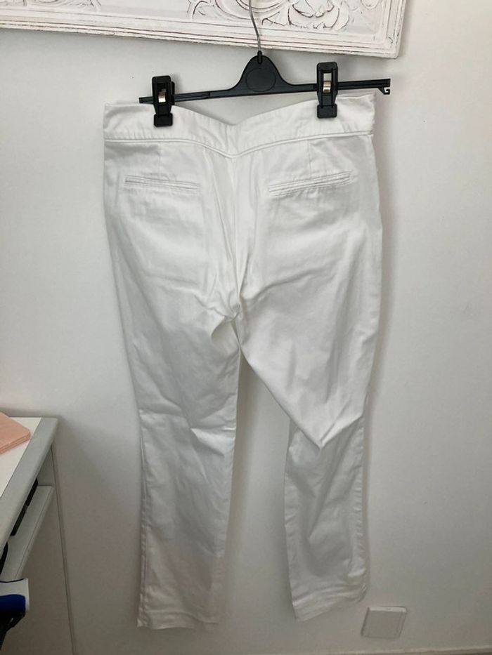Pantalon blanc ajusté grain de malice Taille 42 - photo numéro 2