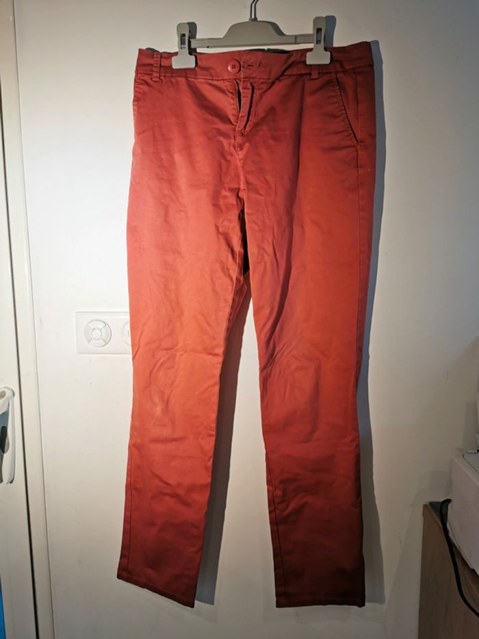 Pantalon Chino rouge - photo numéro 2