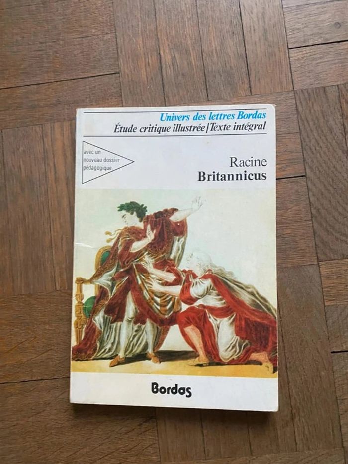 Livre Britannicus de Racine