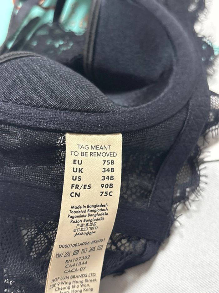 Soutien gorge 90B neuf Dorina Noir - photo numéro 4
