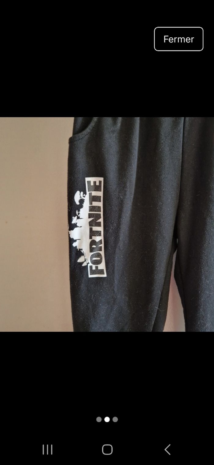 12 ans pantalon fortnite - photo numéro 2
