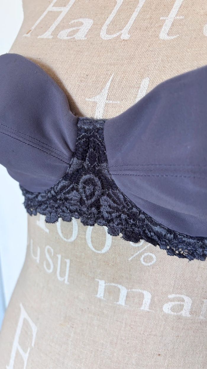 🎀Soutien gorge violet Lila dentelle 95 b #dona - photo numéro 2