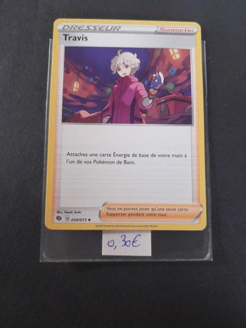 Carte Pokémon Travis 50/073
