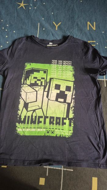 Tee-shirt minecraft 158-164