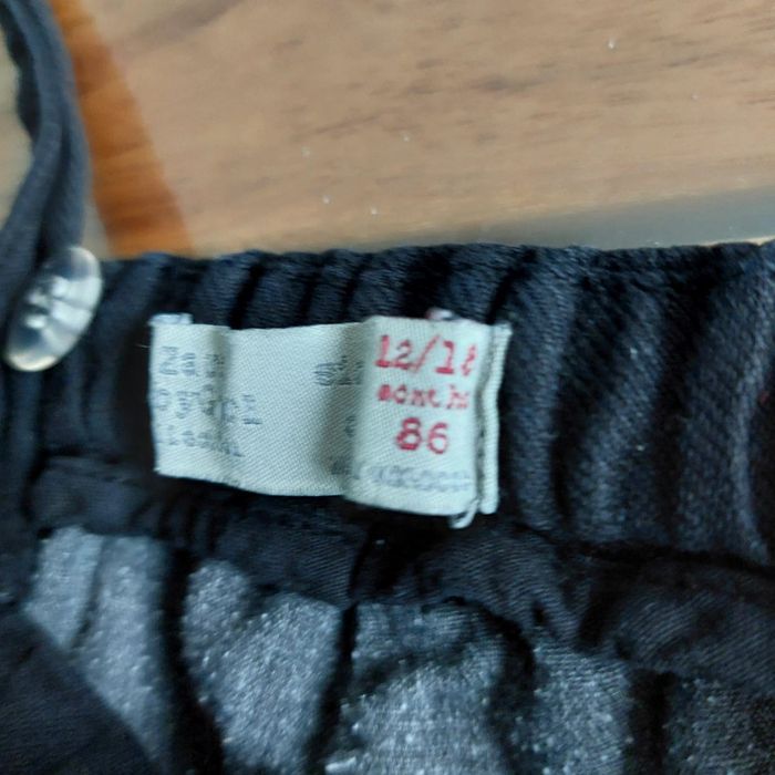 Pantalon hiver à bretelles 12- 18 mois - photo numéro 2