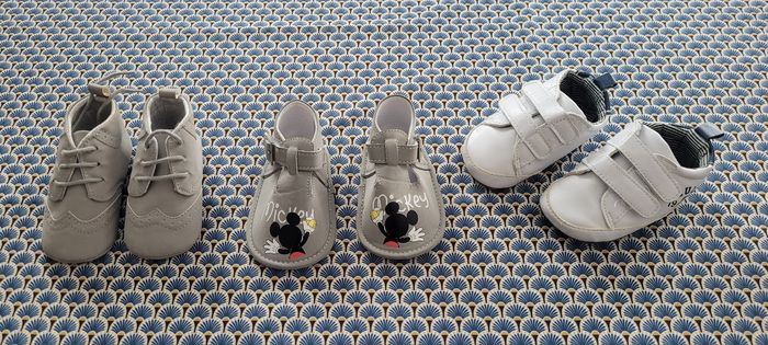 Lot chaussures garçon 6/12 mois