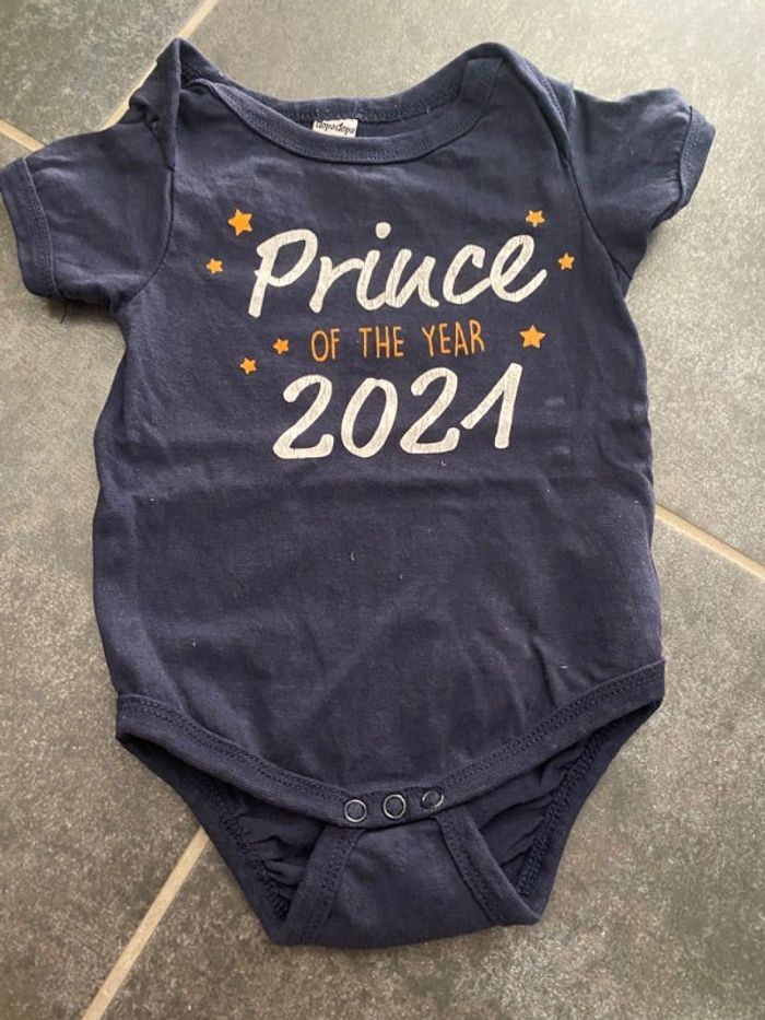 Body « Prince of the year 2021 » DopoDopo Taille 74