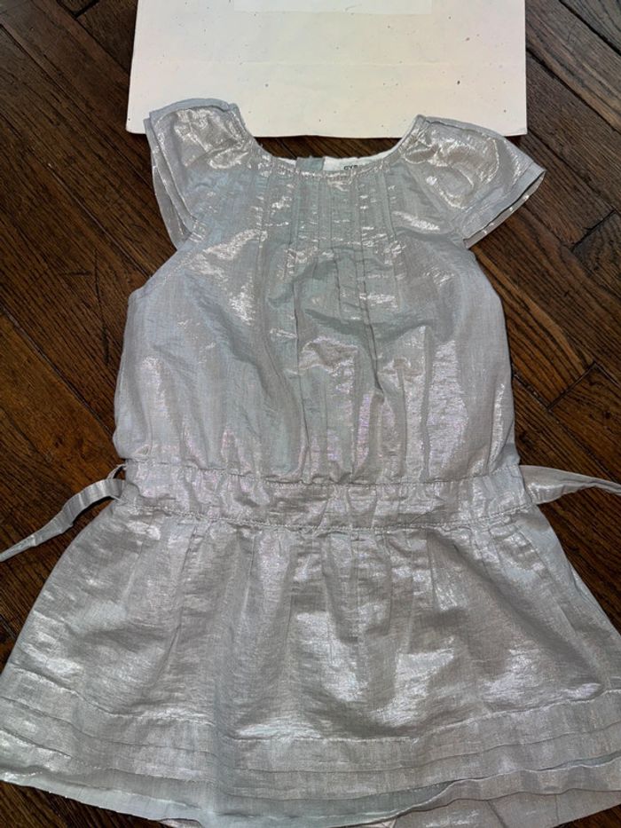 Robe Cyrillus argenté  6 ans - photo numéro 2