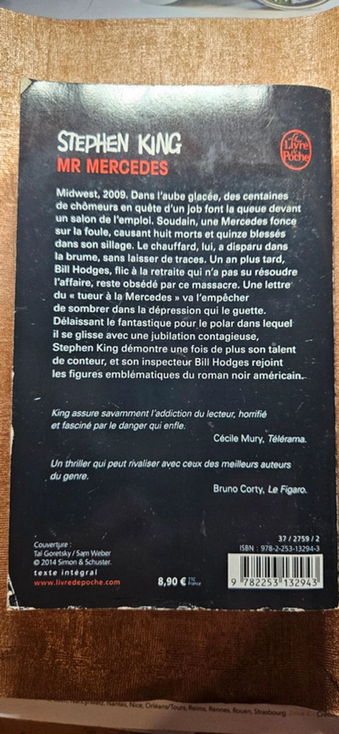 Mr Mercedes de Stephen king - photo numéro 2