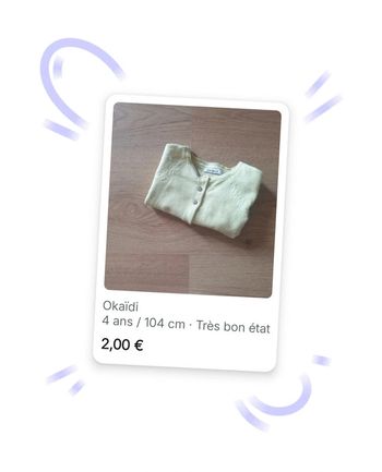 🩷 Gilet court 4 ans Okaïdi #emyfleury_4ansfille