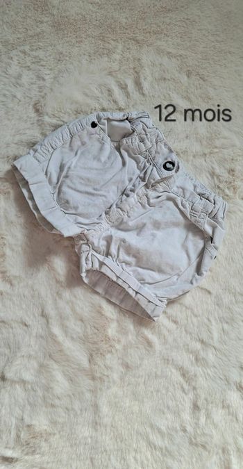 Short Kitchoun taille 9-12 mois