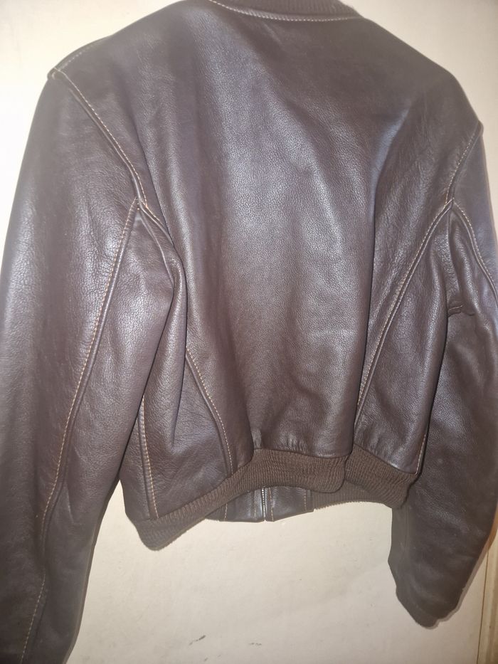 Veste en cuir royal wear - photo numéro 4