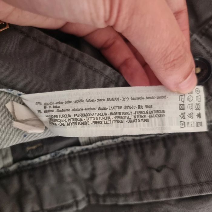 Pantalon chino gris - Zara Man - photo numéro 5