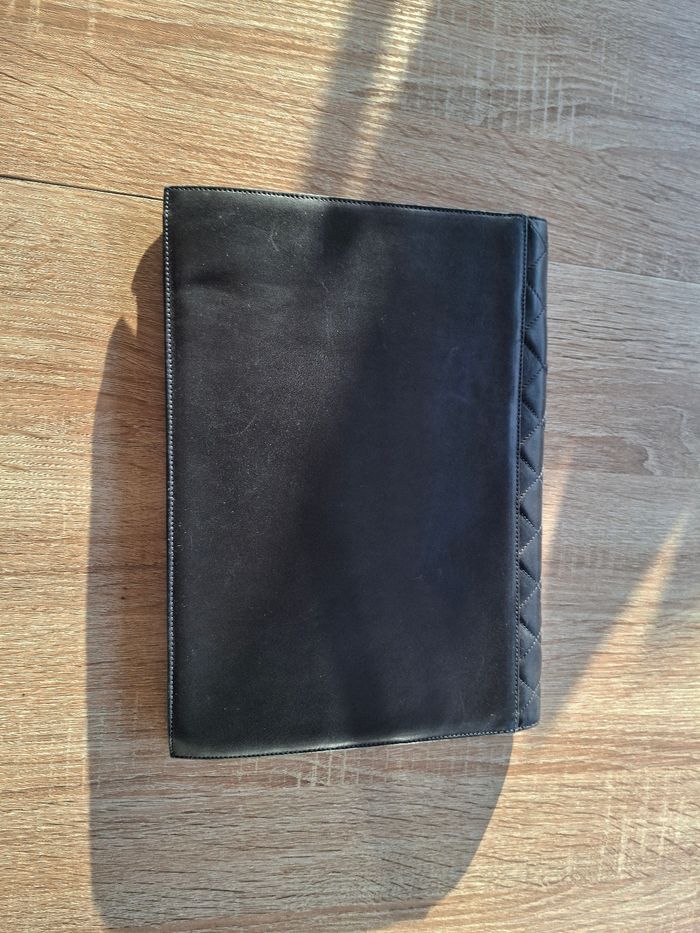 Chic Rétro ! Pochette  Matelassé Noir - État Magnifique - photo numéro 3