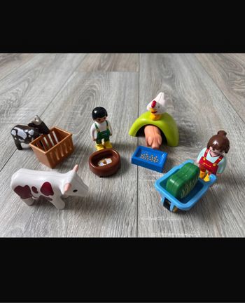Playmobil 123 les animaux de la ferme