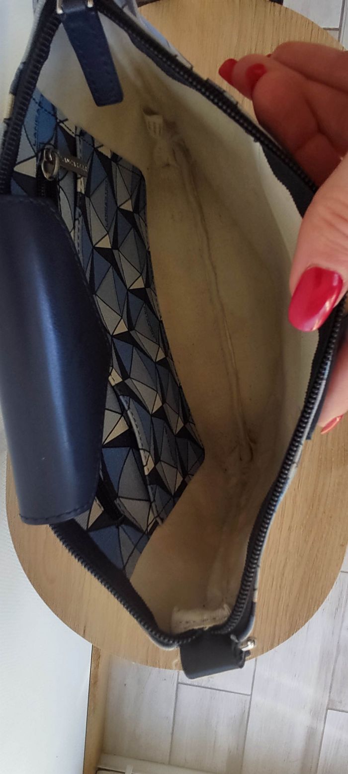 Sac Lancaster bleu bandoulière - photo numéro 5