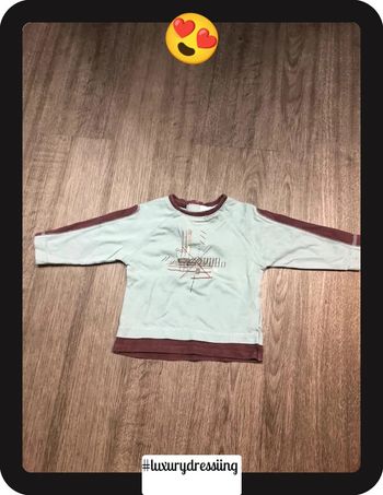 T-shirt manche longue pour bébé taille 6mois 🧸
