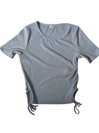 Tee shirt top court bleu S / 36