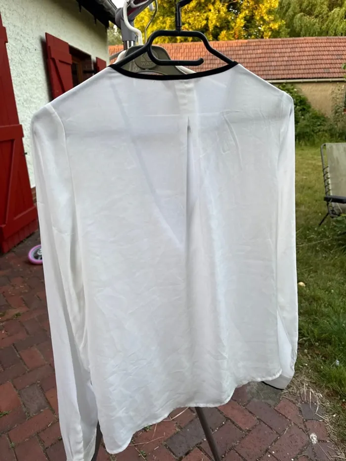 Chemisier blanc h&m  taille 36 - photo numéro 6