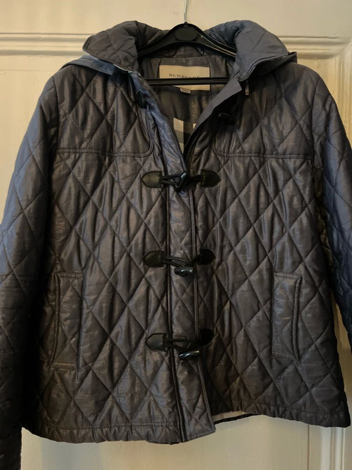 Veste matelassée à capuche amovible 14 ans - Burberry - photo numéro 3
