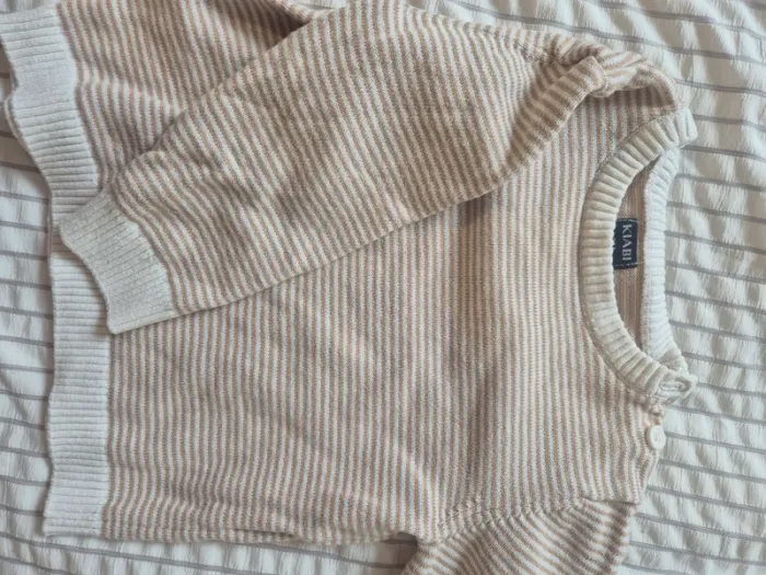 Marinière marron 9 mois