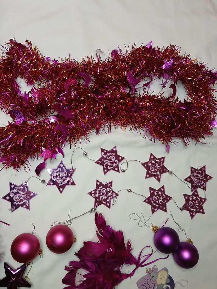 Décoration Noël violet - photo numéro 4
