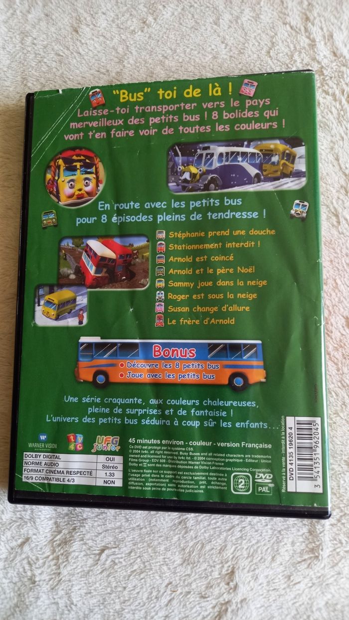 Dvd Les Petits Bus - photo numéro 2