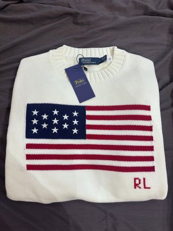 Pull Ralph Lauren taille L femme neuve