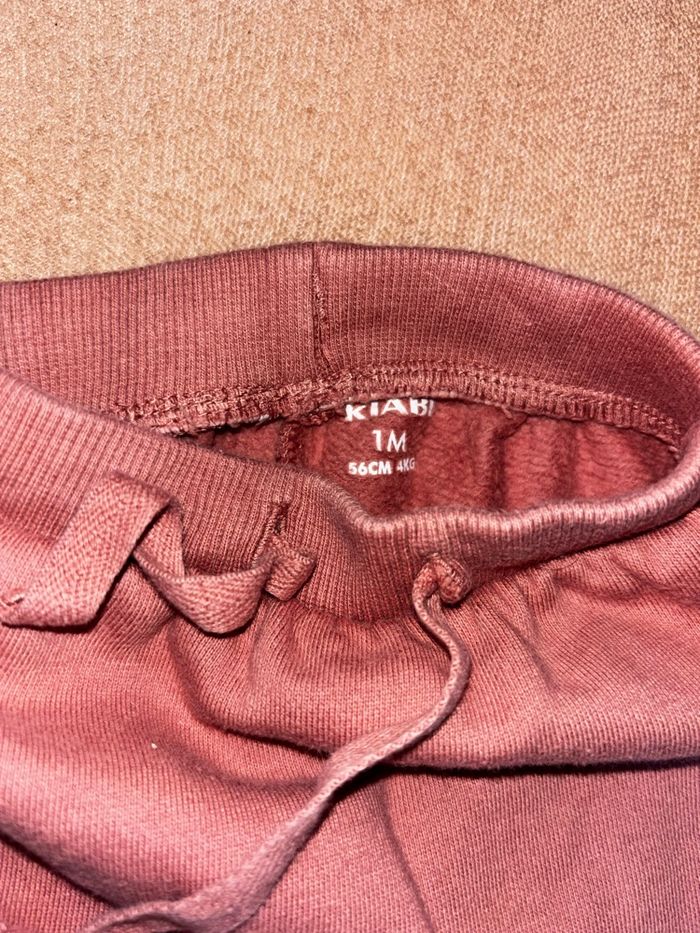 Jogging bébé fille 1 mois